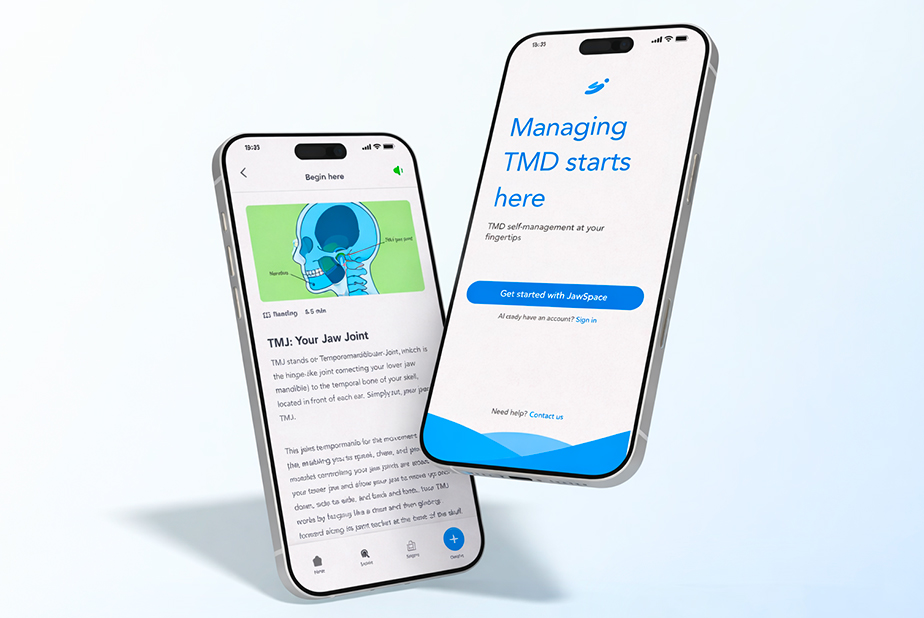 JawSpace: l'app che aiuta a gestire il dolore alla mascella