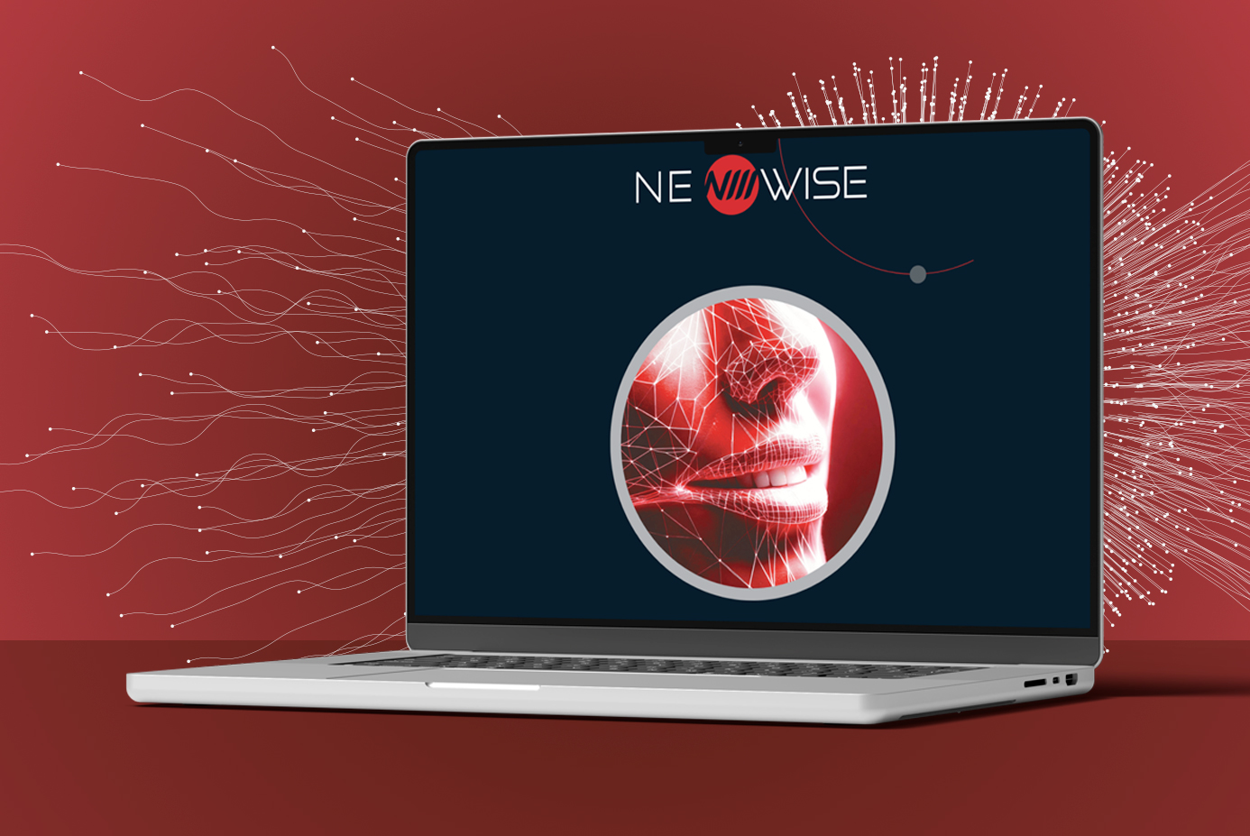 Computer con logo neowise