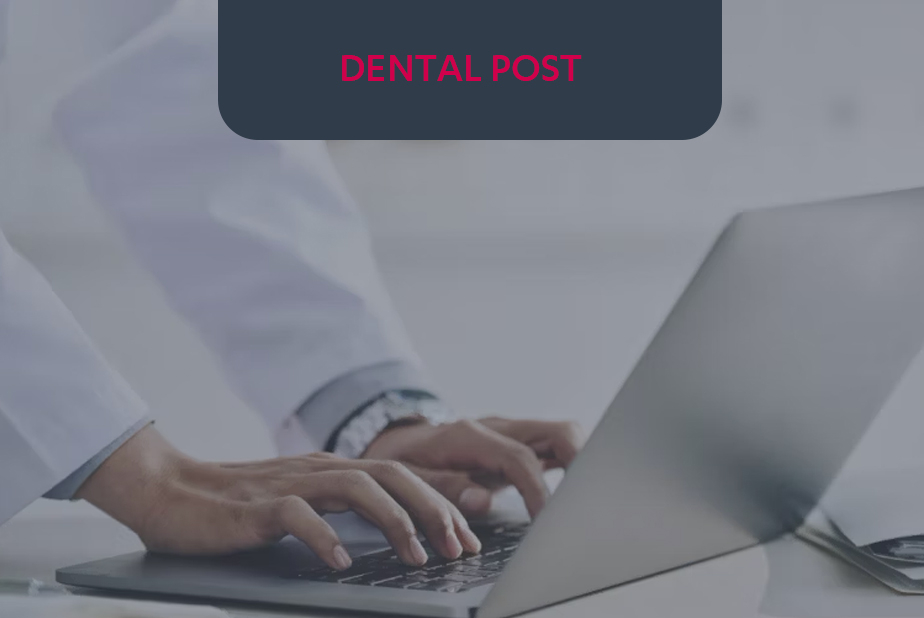 Dental Post, il magazine online di 3Shape Italy mani che scrivono al computer