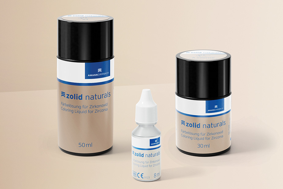Zolid Naturals: easy esthetics, every time Amann Girrbach Zolid Naturals