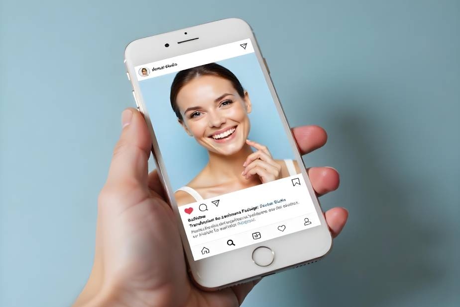 Come utilizzare i social media per mostrare risultati estetici "prima e dopo" Risultati estetici su social media