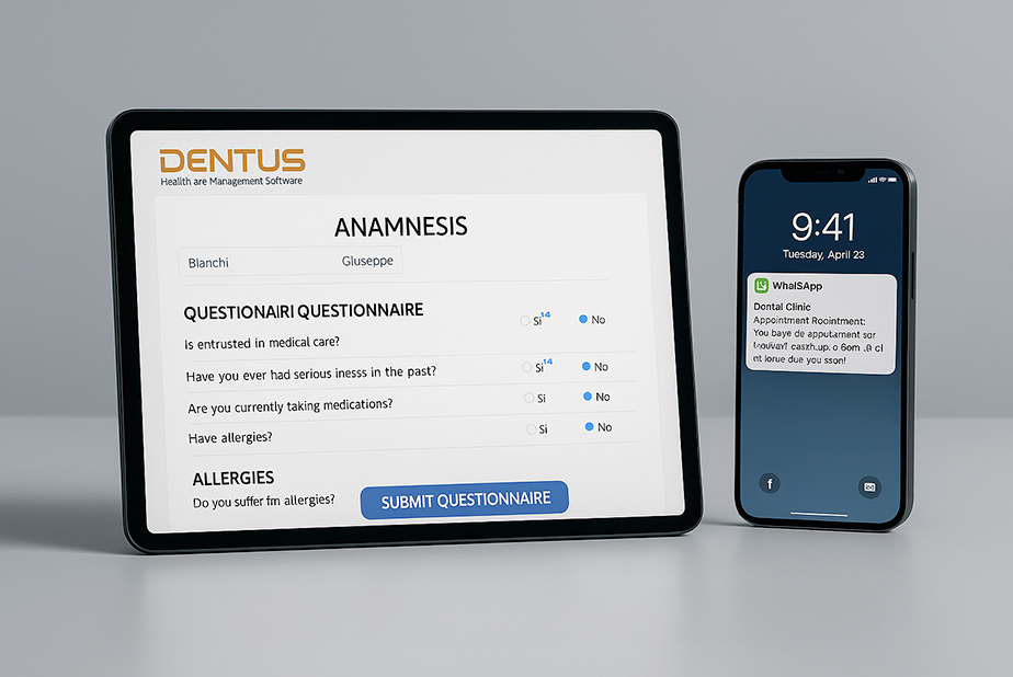Dentus, il gestionale che rivoluzione l'esperienza digitale in studio dentistico Software gestionale Dentus