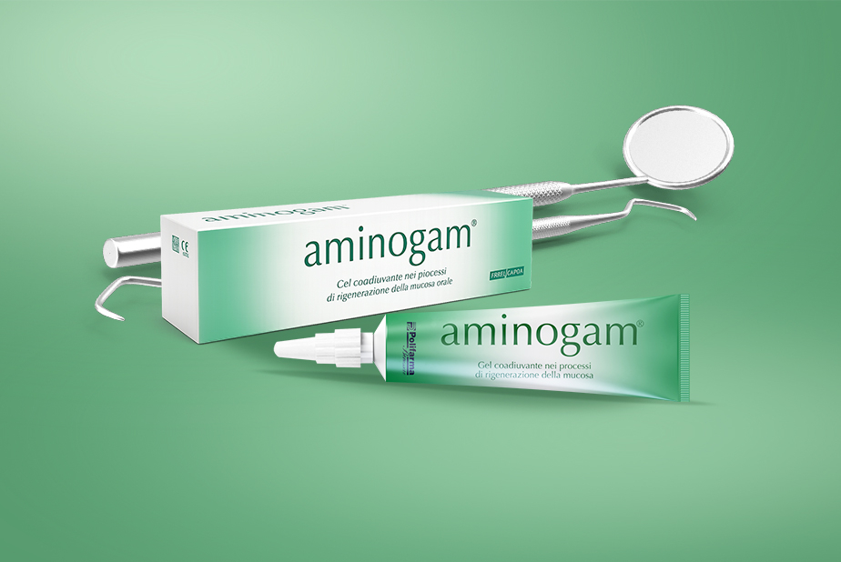 Aminogam Gel: rigenerazione sicura ed efficace della mucosa orale Aminogam gel