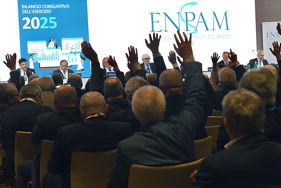 Enpam, bilancio 2025 positivo per compensare la spesa delle pensioni Assemblea ENPAM