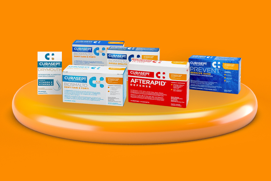 Curasept Integra: il supporto nutrizionale per una salute orale a 360° Linea prodotti Curasept Integra
