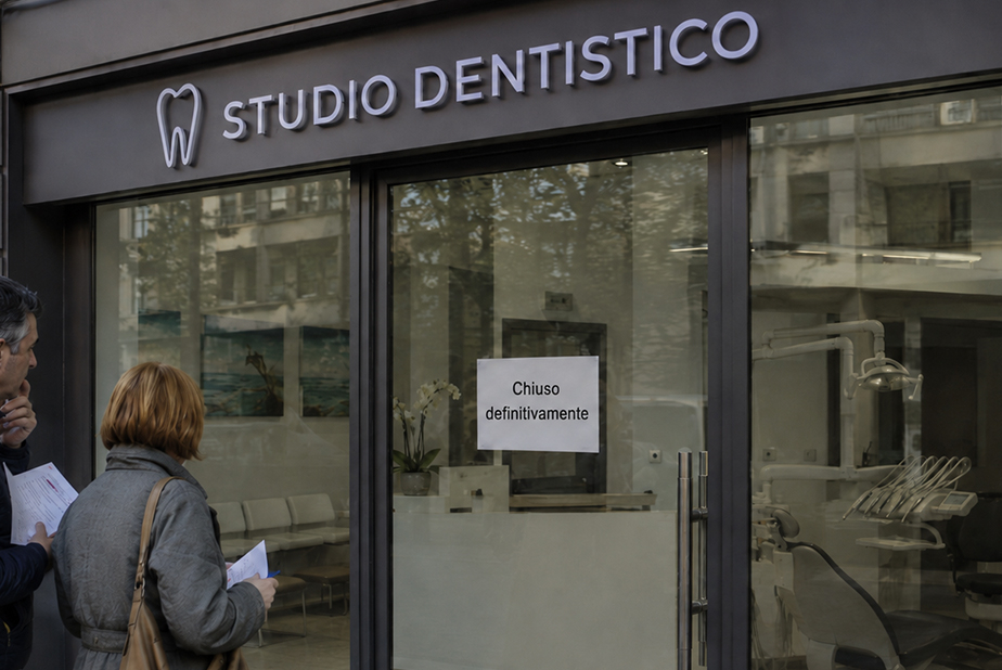 Chiusura improvvisa di Dottor D: torna il tema delle garanzie per i pazienti Clinica dentale