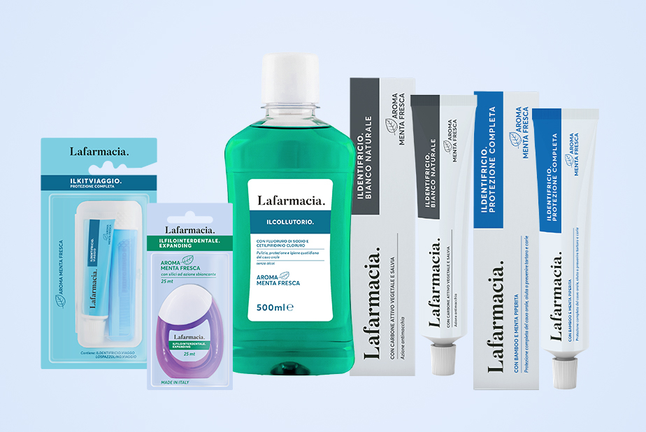 Evoluzione dell'igiene orale domiciliare nelle soluzioni Lafarmacia Nuovi prodotti Lafarmacia