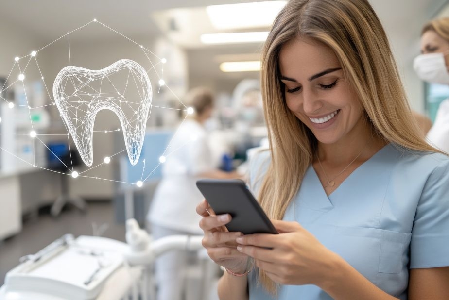 Pubblicità sanitaria sui social: la vigilanza deve cambiare passo ragazza con smartphone in mano