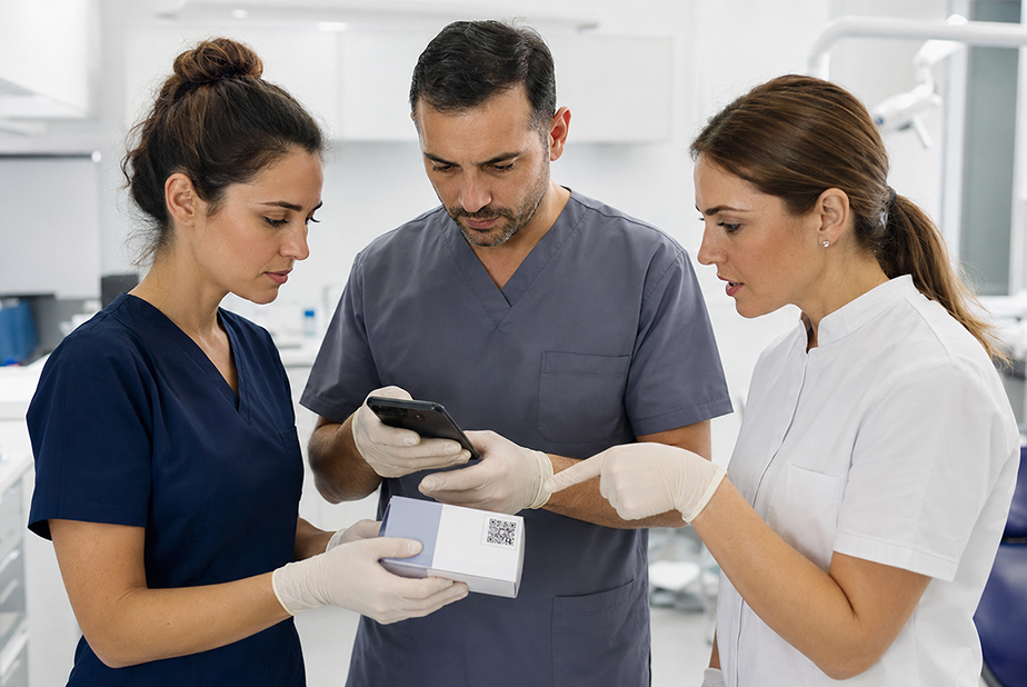 Prodotti dentali contraffatti e mercato grigio: l'iniziativa di Ivoclar medici che controllano prodotti